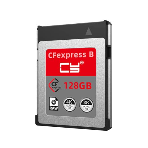NFHK CFexpress - Tarjeta de memoria tipo B de 128 GB, adaptador CFE CFB compatible con cámara XS 8K RAW PCIe Expansion