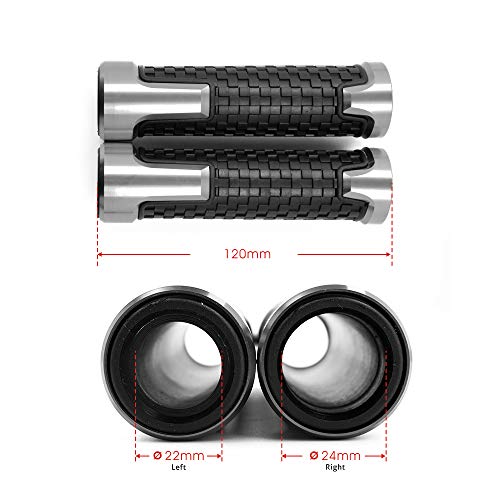 Guidon glissant ? Poignées 22mm anti-dérapantes pour XMAX 250 - 5