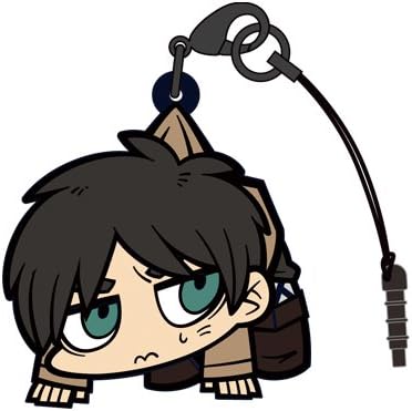 Amazon 進撃の巨人 エレン つままれストラップver 2 0 アニメ 萌えグッズ 通販