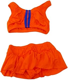 Perfect M-702-98 Two Piece Swimsuit Set For Girls Size 2 Years - Multi Color