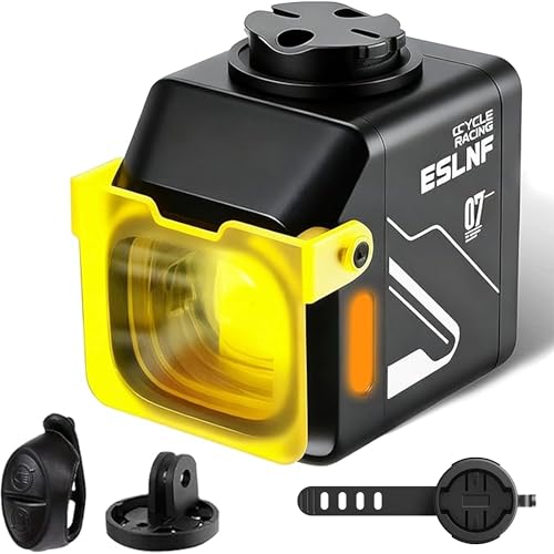 1200 Lumens LED Bike Light with Remote & 2 Brackets, Aluminum Bicycle Headlight for 10-Hours Night...