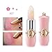 BestLand 6 Pcs/Set Flower Jelly Lipstick Set Temperature Change Moisturizer Long Lasting Nutritious Shimmer Lip Balm Magic Color Change Lip Gloss (Color Changing Lipstick Set B)