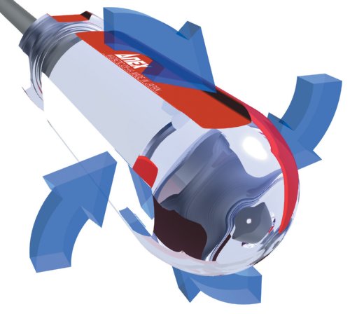 ANEX Screwdriver, Fine Axis, Fourline Handle +2 x 250 No. 8300