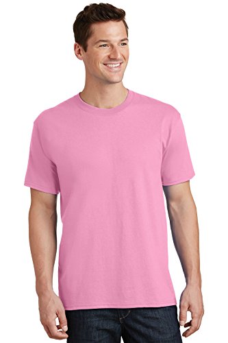 Port & Company - Core Cotton Tee L Candy Pink