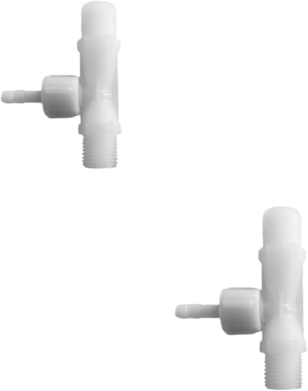 Ozone Venturi Injector,（Black PVDF Material） 1" NPT Inlets/Outlets, 1/2" Ozone Injection Port, for Medium to Large Swimming Pools, Water Treatment Ozone and Chlorine Systems