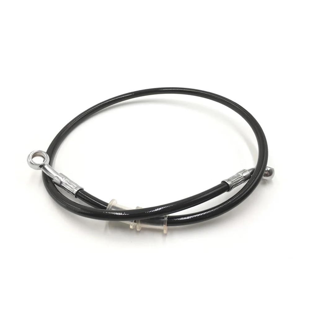 Latiguillos de Freno hidráulicos para quads Suzuki únicamente, Cable Trenzado Negro, Racor Banjo de 10 mm, Longitud 300-2200 mm