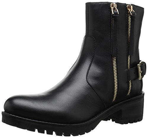 Preisvergleich Produktbild Dune London Damen Pinder, schwarzes Leder, 35 EU