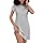 Bresdk Nachthemd Damen Sommer Baumwolle Nachtwäsche Frauen T-Shirt Schlafhemd Nightgown Nachtkleid