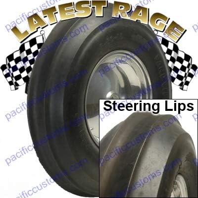 32 Inch Tall 8.50 Steering Front Double Dragon Sand Tire with Double Lip for 15 Inch Diameter Wheel