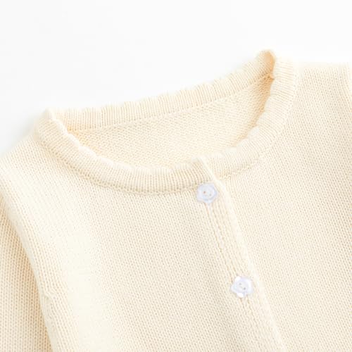 Image of Curipeer Toddler Girl Sweater Cardigans, Long Sleeve Coat, 18M-9Y | Soft Warm Fabric, Spring and Fall Casual Wear, Little and Baby Girl