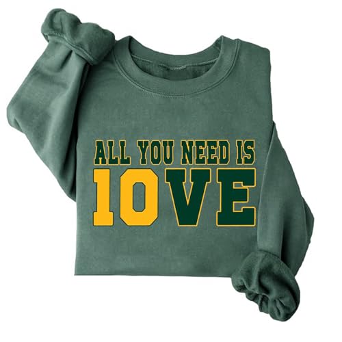 All You Need is Love Sweatshirt All You Need is Love Football Shirt Funny Football Sweatshirt