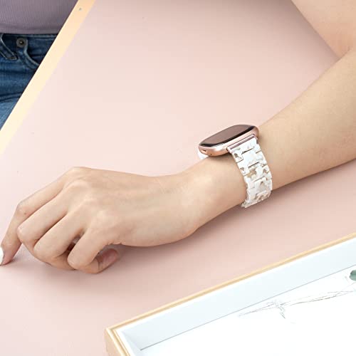 Correa de resina para Fitbit Versa 4 y Sense 2 miniatura 3