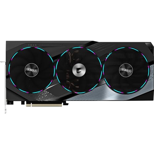 Image of Gigabyte GeForce RTX 4070 Ti Super AORUS Master Graphics Card - 2670MHz Core, 16GB GDDR6X 21000MHz 256-bit Memory, PCI-E 4.0, 3X DP 1.4, 1x HDMI 2.1a, NVIDIA DLSS 3.5, GV-N407TSAORUS M-16GD