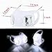 Botepon Marine Boat Bow Led Navigation Lights Stern Lights Emergency Lights for Boat Pontoon Kayak Dinghy Yacht Motorboat Vessel Catamaran (White)