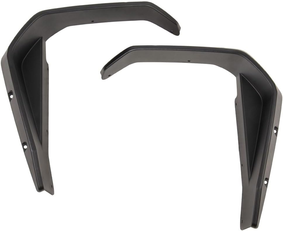Tusk UTV Molded Fender Flare Kit Front Black – Off-Road Protection Accessory - Compatible with Honda Pioneer 1000-5 2016-2025/Pioneer 1000 2016-2025