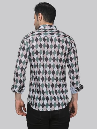 Image of TB Trybuy.in Preppy Exclusive Cotton Casual Printed Shirt for Men