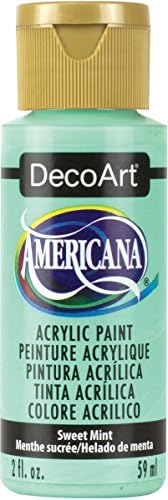 DecoArt Americana Acrylic Paint, 2-Ounce, Sweet Mint