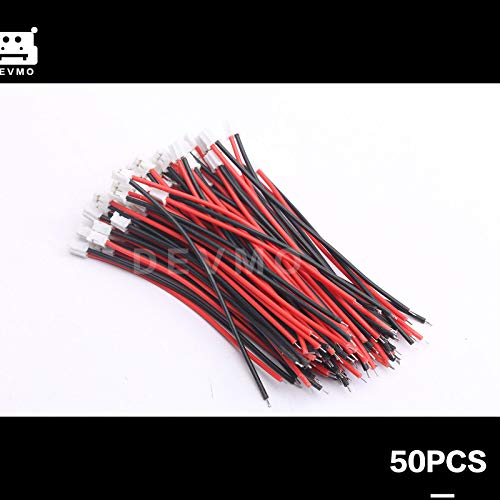 Câble JST 2.0 PH connecteur micro 2 broches DEVMO pour projets de robotique et domotique