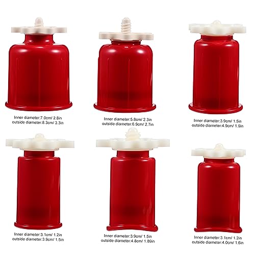 ORFOFE 6pcs Cupping Therapy Cups Set Suction Cups para Terapia de Ventosas Corporales Kit Revo miniatura 2