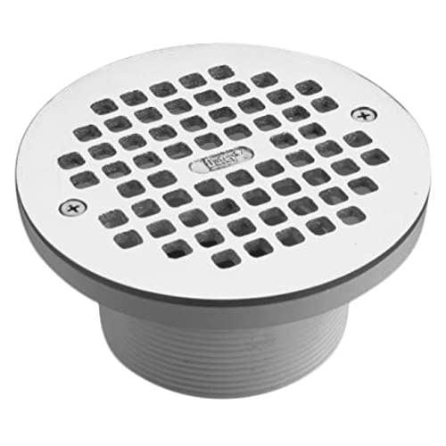 PROFLO PF42847 6" Stainless Steel Grate with 4" Adjustable Drain - Stainless Steel by PROFLO - Used condition - Image 3
