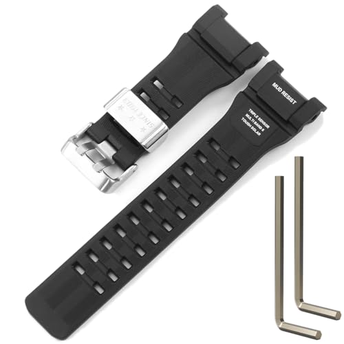 �����X�g���b�v G-Shock GWG-B1000-1A4JF Master of G�V���[�Y MUDMASTER GWG-B1000-3AJF GWG-B1000-1AJF �����p�u���X���b�g (�u���b�N�o���h �X�`�[���o�b�N��)