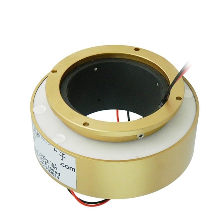 Bague collectrice conductrice traversante ZHT085-2 * 15A rotative 360