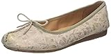 Absatzhöhe: 1.5 cm Clarks Damen Mokassin Ballerinas, Grau (Taupe Leather Taupe Leather), 39 EU