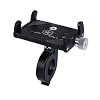 Metal Bisiklet Motosiklet Atv Telefon Tutucu Ayarlanabilir Siyah