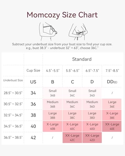 Momcozy Nursing Tank Tops For Breastfeeding, Seamless Nursing Cami With Built-In Bra thumb #5