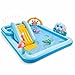 Parc Aquatique Gonflable Pataugeoire pour Enfants avec Toboggan, Piscine D'éclaboussure De Centre De Jeu Gonflable De Jardin, Piscine Gonflable pour Pelouse Et Plage(Size:Style 2)