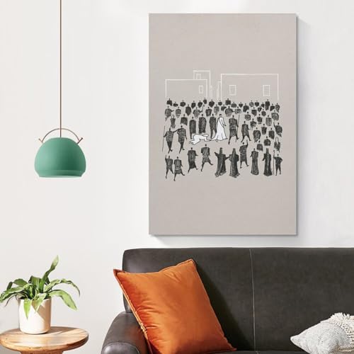 IkiCk Woman Healed, DIGITAL PRINT!, Fringe of Jesus Garment, Hem of Robe, Bible Art, Jesus Art, WALL Art, Art Wall Decoration Poster Family Bar Restaurant Garage Cafe Art Sign Gift4