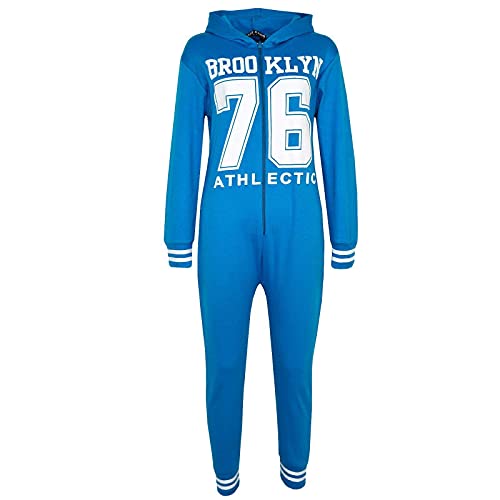Mono de verano para niña estilo Brooklyn 76 ropa casual y pijama turquesa 7-13 años
