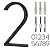 5 Inch Stainless Steel Floating House Number, Metal Modern House Numbers, for Outdoor Mailbox Yard Home Wall DoorGarage Gate with Nail Kit, Coated Black, 911 Visibility Signage