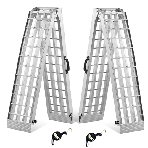Rampas plegables de aluminio de 7.5' para carga pesada miniatura 2