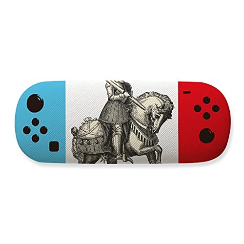 Étui de rangement pour lunettes chevaliers médiévaux idée cadeau originale pour passionnés