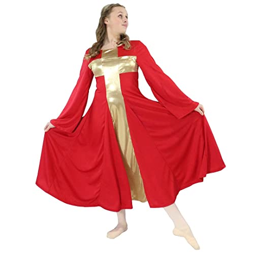 Danzcue Girls Praise Cross Long Dress2