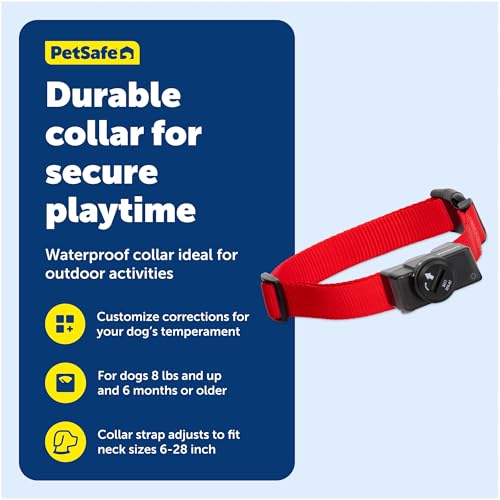 PetSafe Wireless Pet Fence Containment System Receiver Collar Only for Dogs and Cats Over 5 lb., Waterproof with Tone and Static Correction - from The Parent Company of Invisible Fence Brand - Image 4
