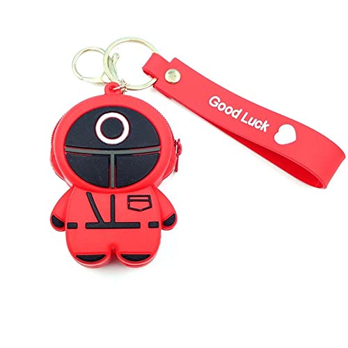 Image of AUGEN Cute Pop It Coin Purse Pouch Keychain For Gifting With Key Ring Anti-Rust (Pack Of 1)
