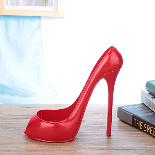 Soporte de botella de vino Alvinlite para 1 botella rojo miniatura 5