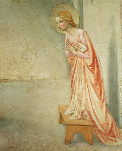 Affiche l'Annonciation de la Vierge pour décoration chambre vintage