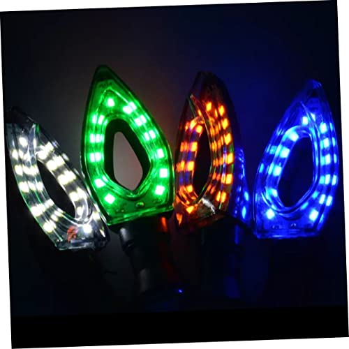 ibasenice 2 Peças De Luz De Neblina Sinal De Mudança De Direção Luzes Diurnas LED Setas De Motocicle