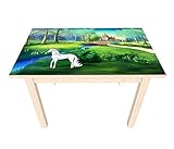 - Hochwertige Folie mit Latex-Digitaldruck( geruchsfrei), leicht zu reinigen, passend zu Kommode und leicht anzubringen