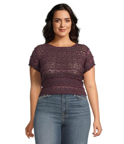 Free People Women's Angelina Lace Tee