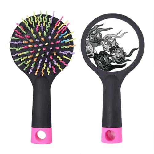 Brosse à cheveux démêlante Five Goblins finis les nœuds base coussin salon