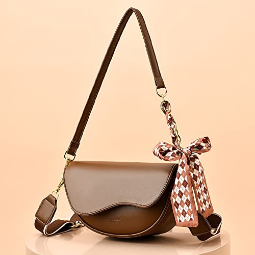 Sacoche en simili-daim hobo style ethnique et rétro chic