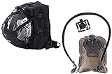 Seibertron Helmet Backpack Black and 2L Water Bladder