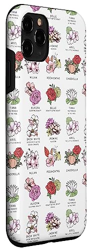 Coque iPhone 11 Pro Disney Princesses Fleur le cadeau d'anniversaire idéal - 3