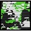 Lime Green Camo Cut Groove