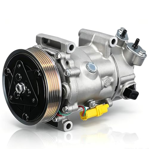 Image of Air Conditioning A/C Compressor with Clutch Fits for Citroen C3 C4 DS3 Berlingo, Fits for Peugeot 207 208 307 308 2008 3008 5008 1607424980
