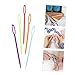 HOMSFOU 200Pcs Yarn Needles Set Plastic Knitting Needles for Sewing Weaving Crafting and Embroidery Includes Each for All Skill Levels
